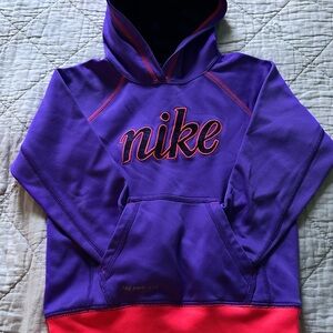 Nike Kids Hoodie in Purple and Pink